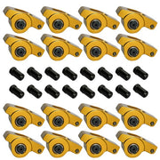 DURAFORCE Fits Chevrolet SBC 350 400 1.5 Ratio 7/16" Aluminum Full Roller Rocker Arms Set