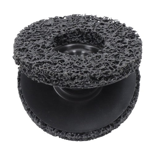 DURAFORCE 2 Pack 4.5" Spun-Fiber Discs Paint Eater Discs for Rotating Palm Sander