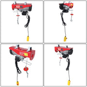 DURAFORCE 1760lbs Wired Remote Control Winch Overhead Crane Electric Wire Hoist