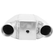DURAFORCE Aluminum Water Intercooler A/W IC 2.5" in 3" out Liquid Core For Jet Ski Sea Doo