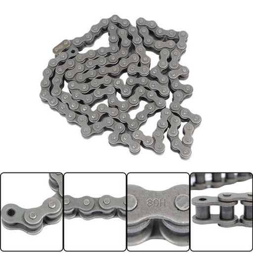 DURAFORCE #80H Heavy Duty Roller Chain × 10 Feet With 1 Connector