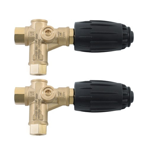 DURAFORCE 2PCS Unloader Valve VRT3-310-BPKG Annovi Reverberi 4500 PSI Pressure Washer Pump