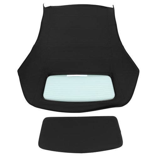 DURAFORCE For Audi A4 2003-2009 Convertible Soft Top & Heated Glass Window In Black Vinyl