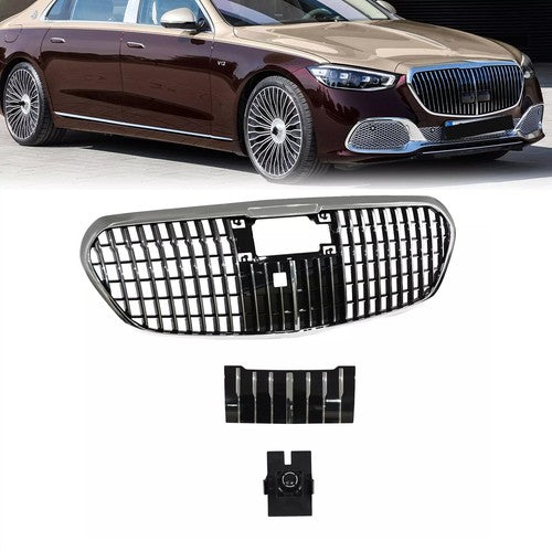 DURAFORCE Grille for Maybach for Mercedes Benz W223 S450L S500 S580 S680 2021-2024 Chrome