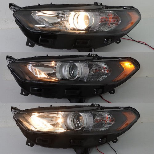 DURAFORCE Left&Right Side Headlamps Headlight For Ford Fusion 2013-2016 DS7Z13008A