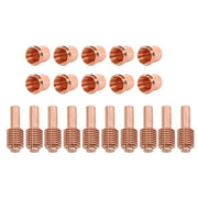 DURAFORCE 20pcs 220669 220671 Plasma Torch Electrodes Nozzle Tips10pcs Each *US shipping