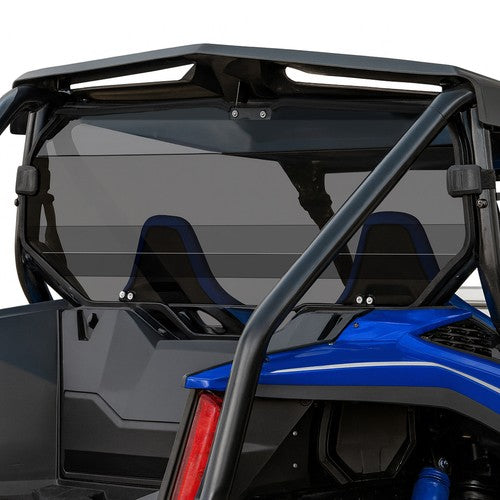 DURAFORCE Smoke Rear Windshield Back Window for Honda 2020 2021 2022 2023 Talon 1000X-4