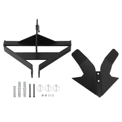 DURAFORCE For Category 1 3 Point Quick Hitch Tractors Plow Black Raw Middle Buster Steel