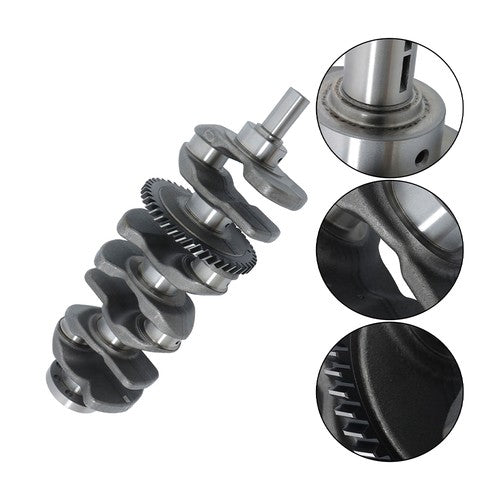 DURAFORCE 1340128030 Crankshaft Fit For 2002-2008 Toyota Camry Solara 2.4L L4 2AZFE 2AZ