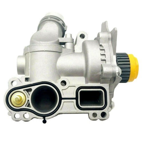 DURAFORCE Aluminum Water Pump Thermostat Assembly For Audi A3 2008-2013 A4 2009-2012