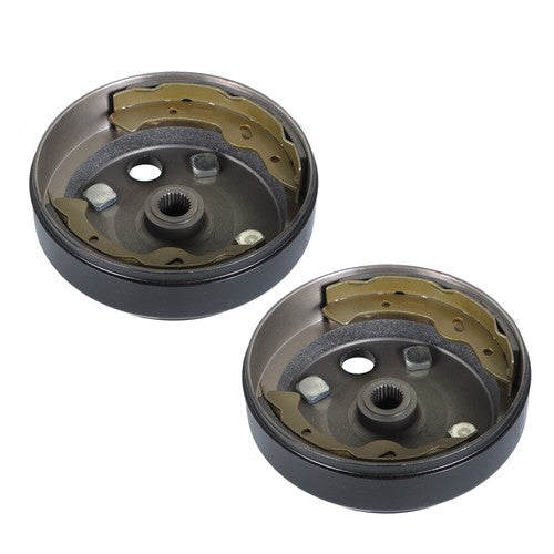 DURAFORCE For Ezgo TXT Electric Golf Carts Rear Brake hub Drums Brake Shoe Kit 1996+ New