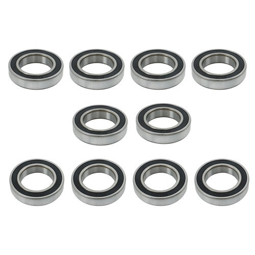 DURAFORCE 6009-2RS Deep Groove Ball Bearings 10pcs 45mm Inner Dia 75mm OD 16mm Bore Sealed