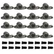 DURAFORCE For Chevy SBC 267 350 1.6 Ratio 7/16" Full Roller Rocker Arms No Self-Aligning