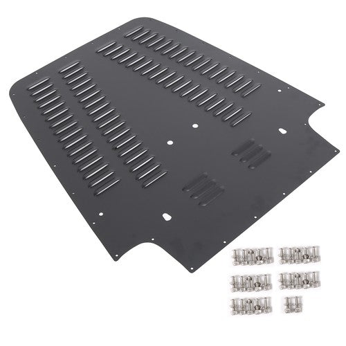 Aluminum Front Vented Louver Hood Panel for 1997-2002 Jeep Wrangler TJ