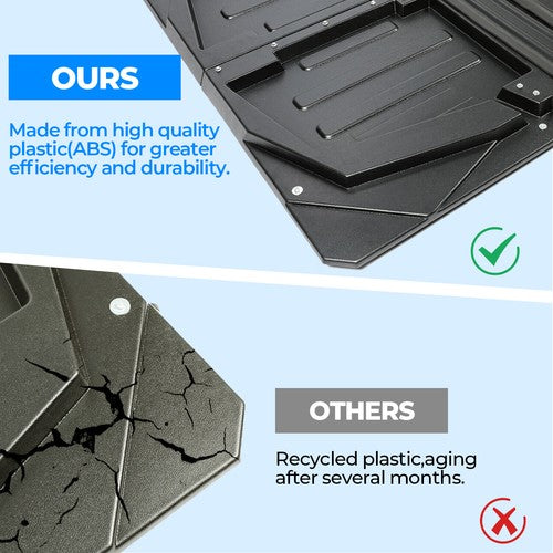Black UTV Hard Top ABS Roof for Polaris Ranger Crew 800 2010-2014