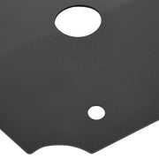DURAFORCE Steel Rear Transmission Skid Plate Kit Fits for Kawasaki KRX4 KRX 1000 2020-2023