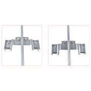 DURAFORCE 2PCS Power Window Regulator w/ 2-Pin Motor for Freightliner M2 Front Left+Right