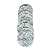 DURAFORCE Diamond Polishing Pads 3 inch Wet/Dry 10 Piece Set Granite Stone Concrete Marble