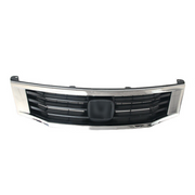 DURAFORCE Front Upper Bumper Grille Chrome Grill For Honda Accord 2008 2009 2010 HO1200189