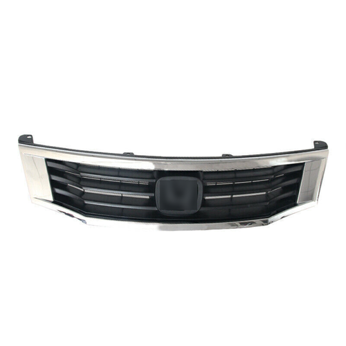 DURAFORCE Front Upper Bumper Grille Chrome Grill For Honda Accord 2008 2009 2010 HO1200189