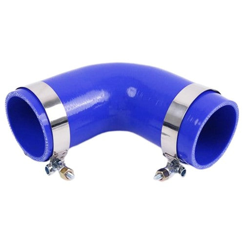 DURAFORCE Silicone Rubber 90°Elbow Hose W/ Clamps Peterbilt / Kenworth Paccar F04-6006