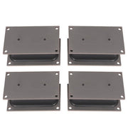 DURAFORCE 4X Rubber Isolator Shock Mounts For Stanley Bobcat Hydraulic Vibratory Compactor
