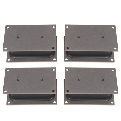 DURAFORCE 4X Rubber Isolator Shock Mounts For Stanley Bobcat Hydraulic Vibratory Compactor
