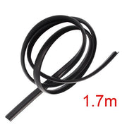 DURAFORCE Universal Car Front Under Windshield Panel Sealed Trim Moulding Rubber Strips
