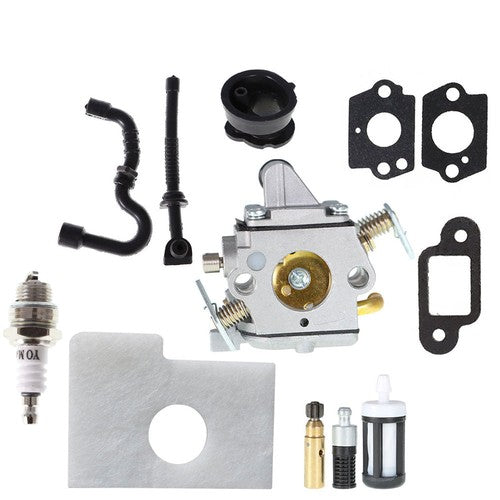 DURAFORCE For Stihl MS180C Carburetor Air Filter Tune Up Kit Chainsaw MS170 MS180 017 018