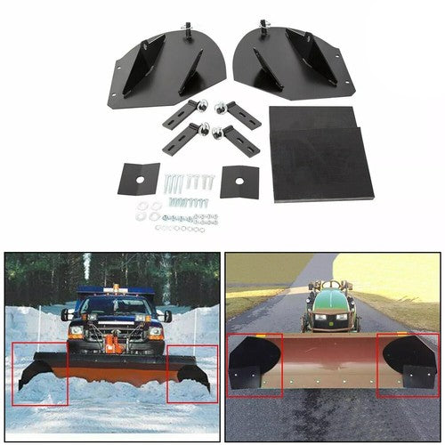 DURAFORCE Snow Plow Blade Wing Extensions Extenders for PW22 Pro Wings Meyer Western Boss