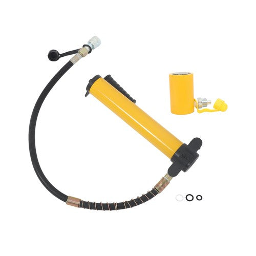 DURAFORCE 10T Mini Hydraulic Cylinder Jack Porta Power Ram 2" Stroke For Machinery