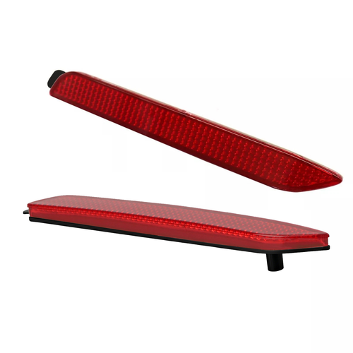 2x For Toyota RAV4 2019 2020-2023 Red Rear Bumper Reflector LED Stop Brake Light