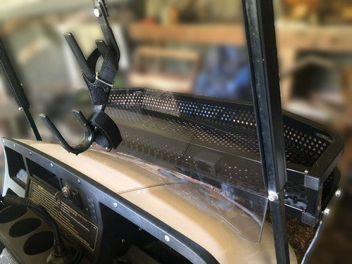 DURAFORCE Front Clay Basket Utility Cargo Storage Basket Fit For EZGO TXT Golf Cart