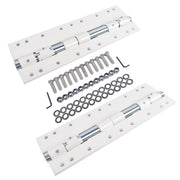 DURAFORCE 2x 55721 Swing Away Bracket White Alloy Steel Powder-Coated for Electric Jacks