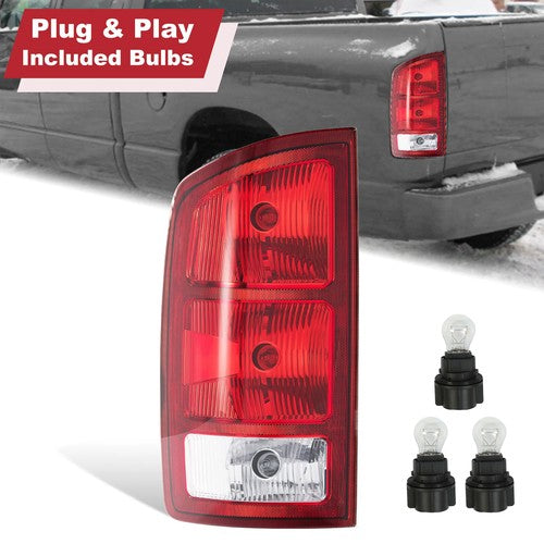 DURAFORCE Driver Side Tail Light For 2002 2006 Dodge Ram 1500 2003 2006 Ram 2500 3500 LH