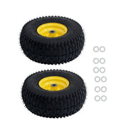 DURAFORCE 15x6.00-6 Lawn Mower and Dump Cart Wheel - 3/4 Inch Axle, 3.25 Inch Hub
