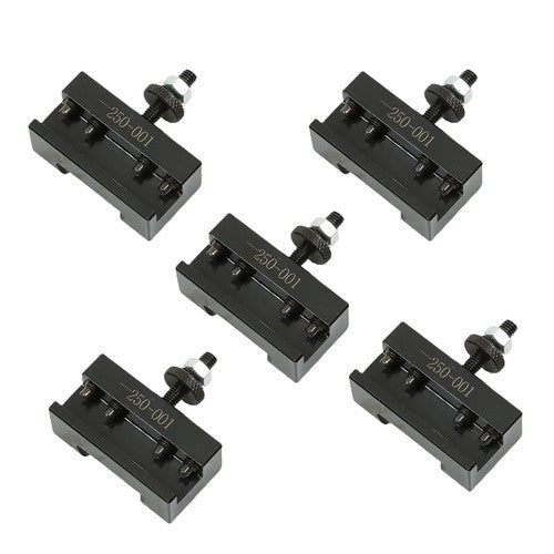 DURAFORCE 5 PCS #1 Quick Change Turning & Facing Lathe Tool Post Holder OXA 250-001 New