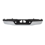 DURAFORCE Fit For Toyota Tundra 2007-2013 Chrome Complete Steel Rear Bumper W/ Hardware