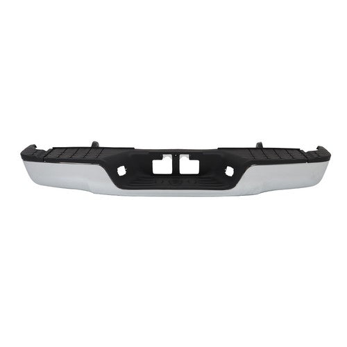 DURAFORCE Fit For Toyota Tundra 2007-2013 Chrome Complete Steel Rear Bumper W/ Hardware