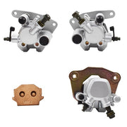 DURAFORCE Front Rear Brake Calipers for Suzuki Vinson 500 LTA 500 LT-F500 2002-2007 w/Pad