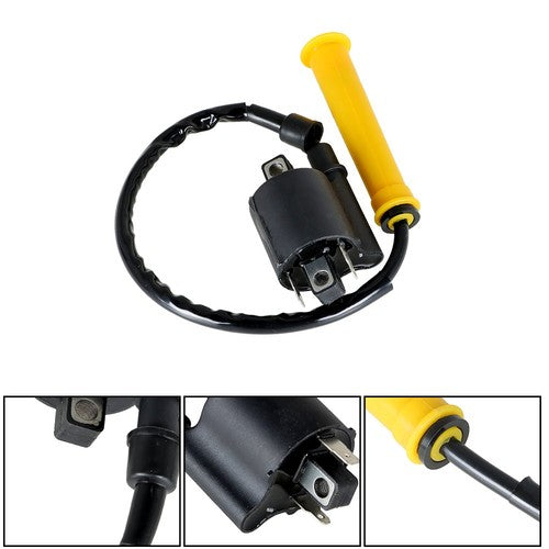 DURAFORCE Ignition Coil & Spark Plug W/Cap 30510-HP5-601 For Honda 2007-13 Rancher 420 New