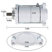 DURAFORCE For Suzuki VL1500 VL1500B Intruder 1500 1998-2004 Starter And Relay Solenoid