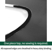 DURAFORCE For Mercedes R129 300SL SL500 600 90-02 Convertible Soft Top w/ Plastic Windows