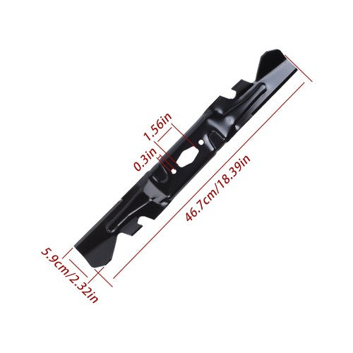 DURAFORCE For Cub Cadet 490-110-C205 742P05086-X 742-05086-X 3 Pcs Lawn Mower Blade