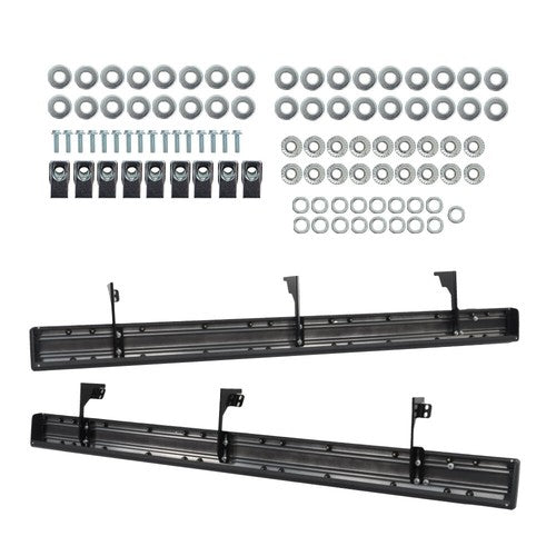 DURAFORCE For Toyota Tacoma 2005-2023 Double Cab Left+Right Running Boards 6-inch Aluminum