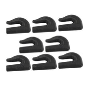 DURAFORCE 8Pcs G70 3/8" Weld On Chain Grab Hook Tow Hook Tractor Bucket Trailer Tie Down