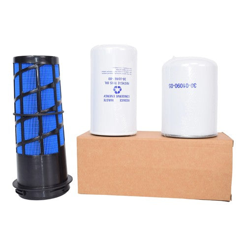 DURAFORCE 2x Filter Kit For Carrier Reefer 7500 7300 30-01090-05 30-00471-20 30-00463-00