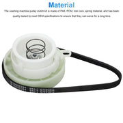 DURAFORCE For Whirlpool W10006356 AP4514410 PS2579377 W10721967 Washer Pulley Clutch Kit