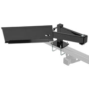 DURAFORCE For Grilling Universal Powder Coated Black Bumper-Mounted Swing Arm Assembly