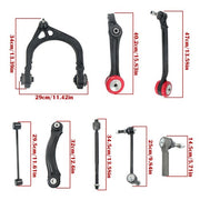 DURAFORCE 20× Front Upper & Lower Control Arm Tie Rod Sway Bar For Chrysler 300 2005-2010